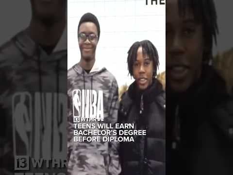 Indiana high school seniors to earn bachelor's degree before diploma