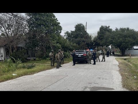 Officers fired upon during drug investigation in northeast Houston