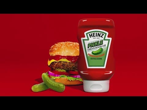 Heinz's pickle ketchup to hit US in 2024