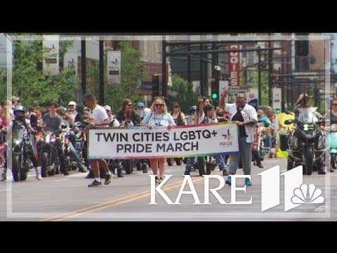 Despite the rain, Pride Parade steps off to crowds in Minneapolis