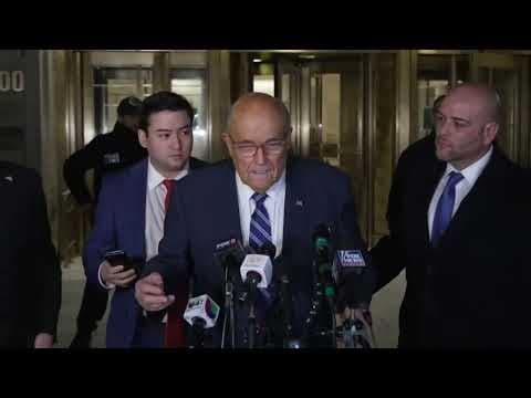 Rudy Giuliani injured in New Hampshire car crash, his spokesperson says