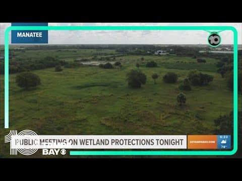 Happening Tonight: Meeting on wetland protections