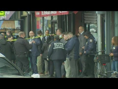 At least 17 people injured after shots fired at Brooklyn subway station