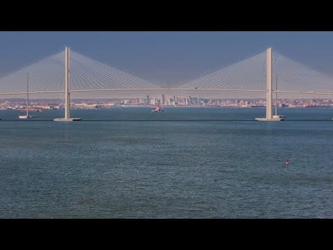 Design concept unveiled for new Francis Scott Key Bridge in Baltimore