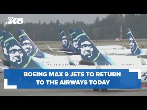 Boeing Max 9 jets back in the air today