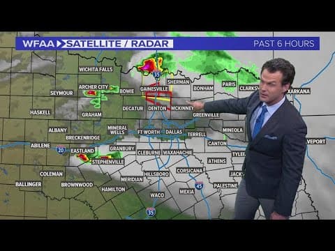 DFW Weather: Tracking storms in North Texas Saturday