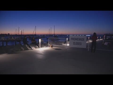 Rady Shell bars pedestrians from promenade during Ed Sheeran concert