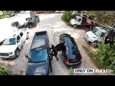 A man withdrew money at an east Houston bank. Then nearly 13 miles away, this happened...