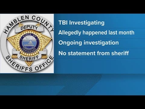 TBI investigates allegations of Hamblen Co. corrections officer assaulting inmate