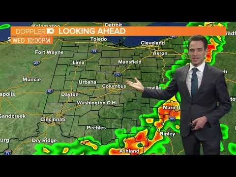 Columbus, Ohio forecast | Partly cloudy with an isolated shower possible