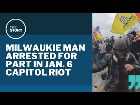 Milwaukie man accused of assaulting officers with bear spray during Jan. 6 Capitol riots arrested