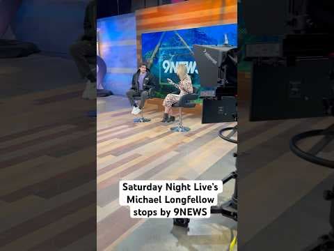 ‘Saturday Night Live’s’ Michael Longfellow Stops by 9NEWS