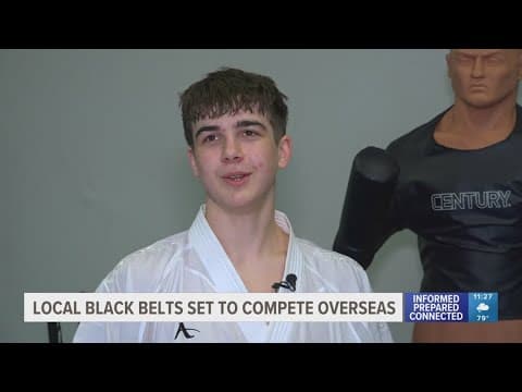Karate black belts from the Tampa Bay area to compete in world championships