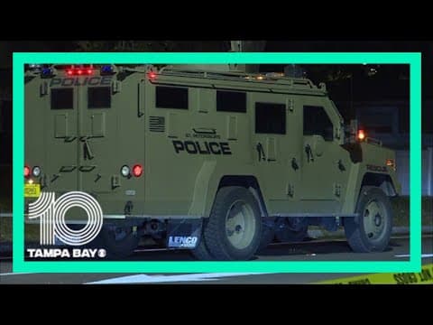Pinellas County sheriff provides details on St. Pete standoff