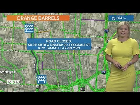 State Route 315 SB closure in effect until Monday morning