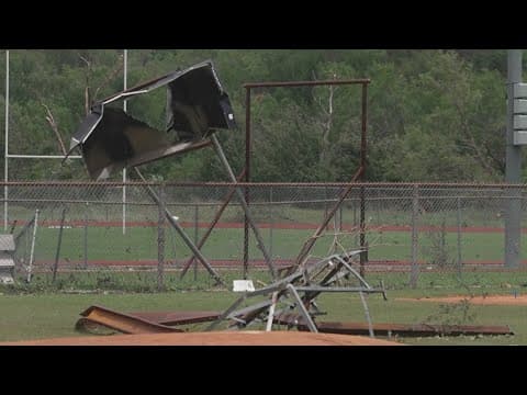 Cleanup continues in Palo Pinto County after devastating Sunday storm