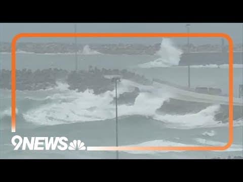 Erick makes landfall in southern Mexico as a Category 3 storm