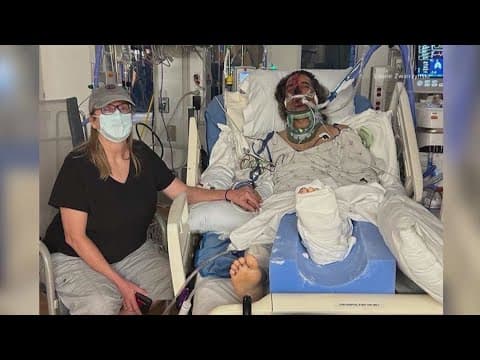 'Some kind of miracle' | Man survives falling 700 ft off mountain