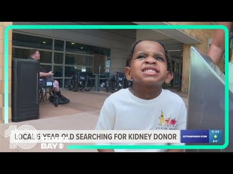 Local 5-year-old searching for kidney donor