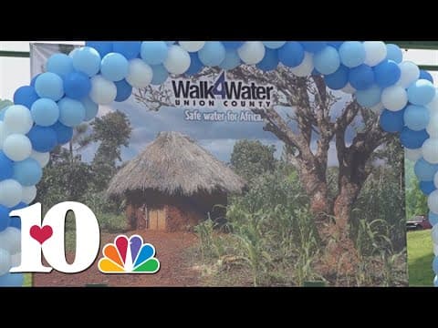Union Co. church hosts "Walk 4 Water" event