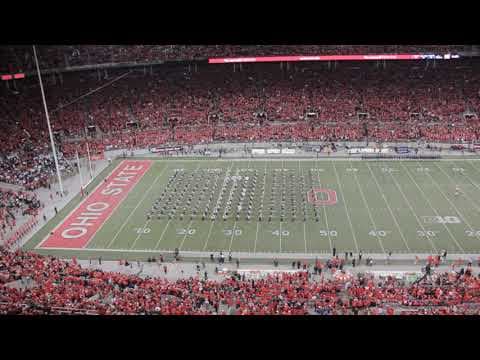 Ohio State Marching Band enters The 'Shoe | Ohio State-Penn State