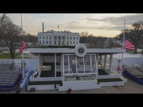 Coldest inauguration forecast in 40 years moves Trump’s swearing-in indoors