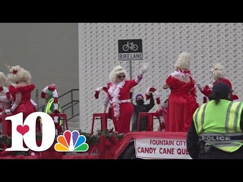 Fountain City brings holiday cheer with first Christmas parade in years