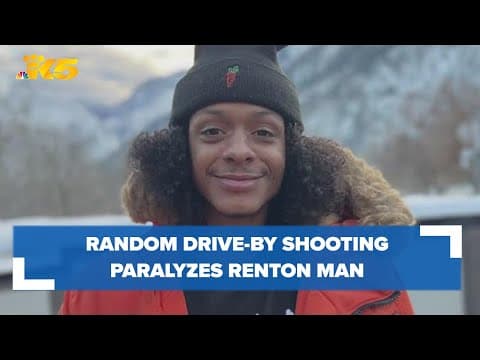 Renton man paralyzed after random drive-by shooting