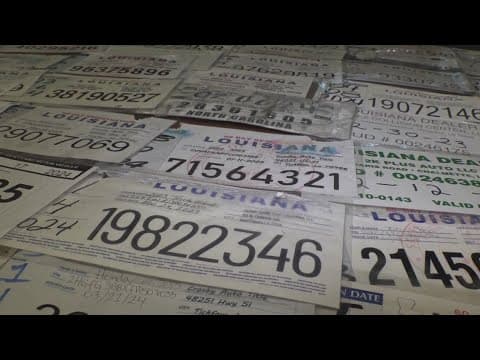 Slidell PD cracking down on fake temp tags