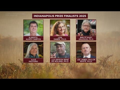 6 conservation champions named as DeHaan Finalists for 2025 Indianapolis Prize