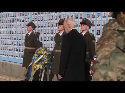 Biden declares 'Kyiv stands' in surprise visit to Ukraine