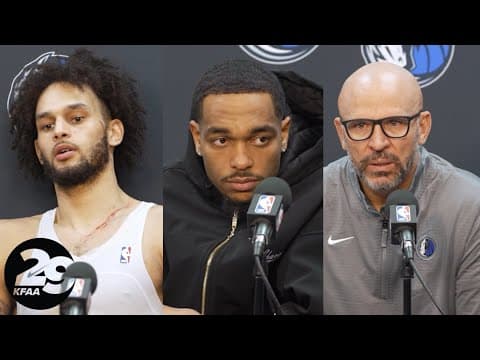 Dallas Mavericks vs. Memphis Grizzlies | Dereck Lively II, PJ Washington, Jason Kidd full pressers