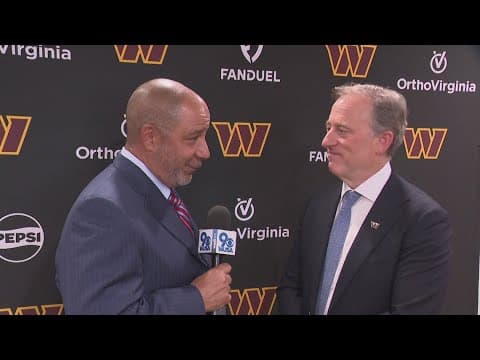 Lifelong Commanders fan Josh Harris reacts to new RFK deal