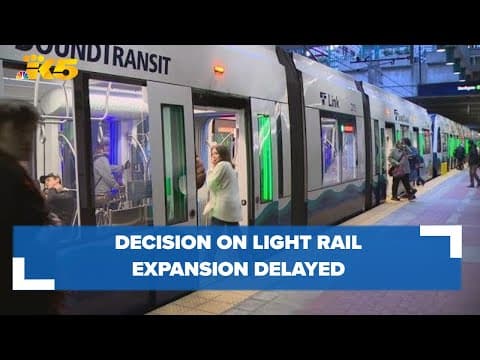 Sound Transit delays making recommendation on expansion route to Ballard