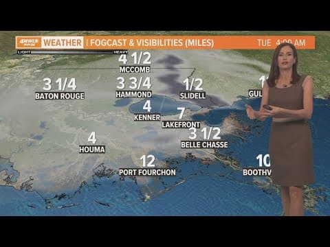 Weather: Fog and smoke caused major problems in the area