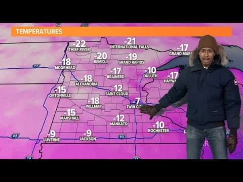 WEATHER: Friday snow showers after a frigid morning