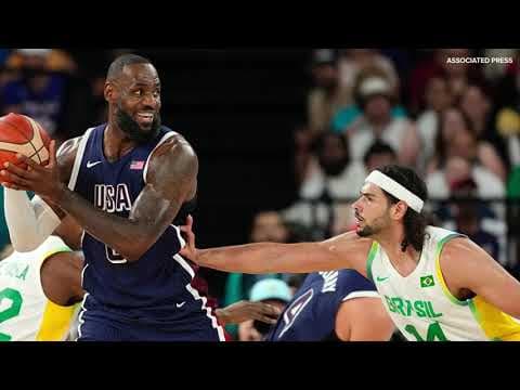 Paris Olympics men's basketball top moments: Team USA vs. Brazil