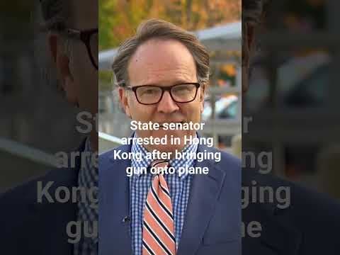 Sen. Jeff Wilson says he accidentally brought gun onto plane to Hong Kong
