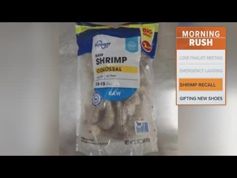 Another radioactive shrimp recall issue