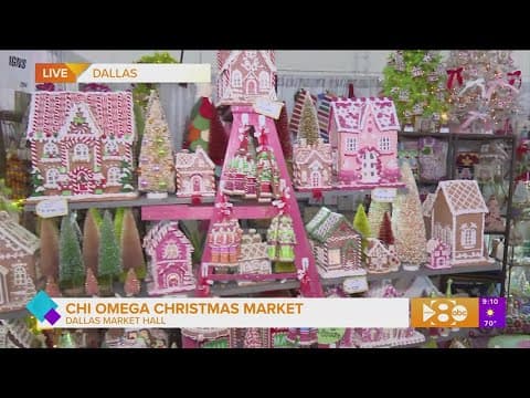 A preview of the Chi Omega Christmas Market