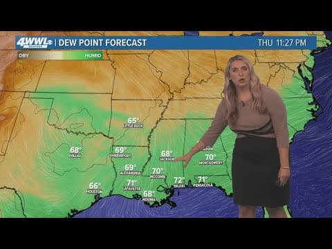 New Orleans Weather: Hot and dry weekend on the way