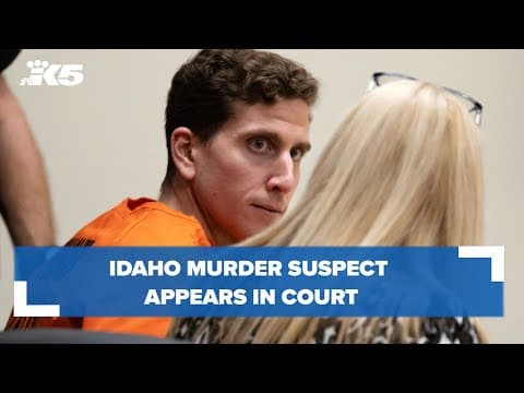 Idaho murder suspect Bryan Kohberger appears in court