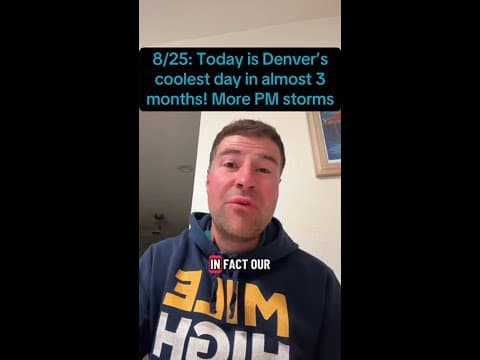 More storms Tuesday near Denver, Flood Watch for Colorado’s mountains