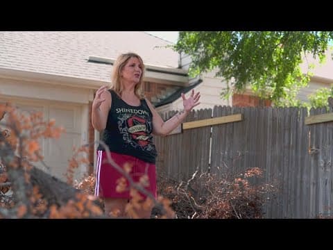 North Texas neighbors help others clean up tree limbs after severe storms last month