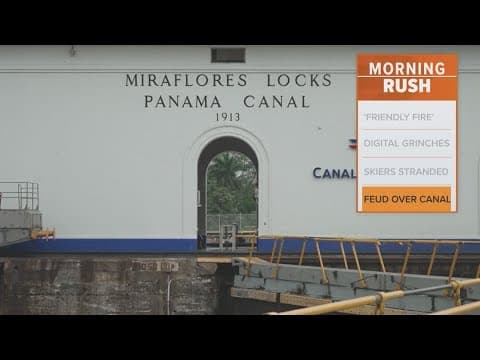 Panama's President responds to Donald Trump threatening to take back control of the Panama Canal