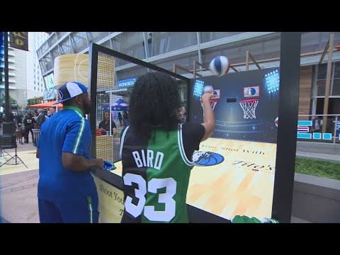 A house divided: Mavs and Celtics fans get warmed up for Game 3 in Dallas