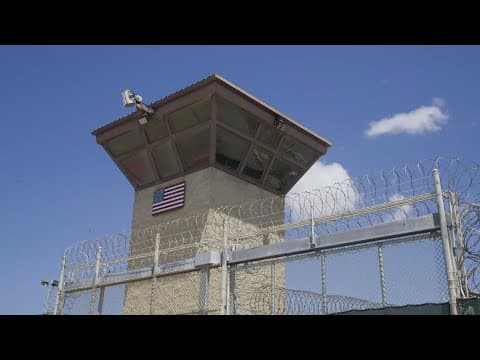 First military flight to send migrants to Guantanamo Bay is set to depart, official says