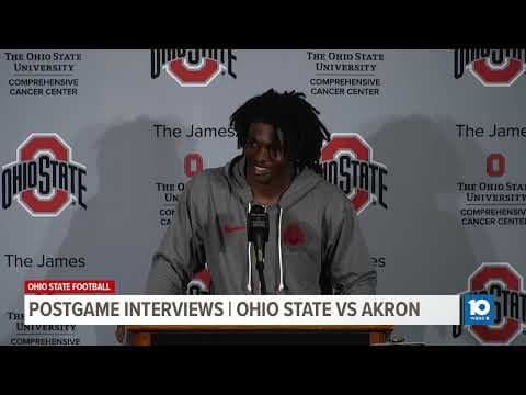 Jeremiah Smith postgame interview | Ohio State vs. Akron