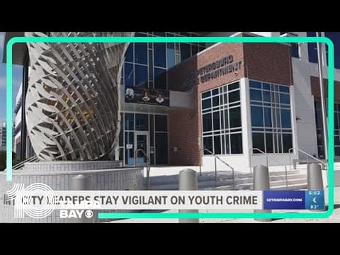 St. Pete city leaders stay vigilant on youth crime