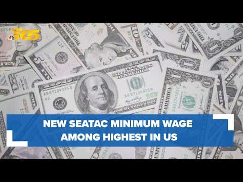 New SeaTac minimum wage among highest in US